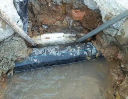 封开测漏水之水管漏水